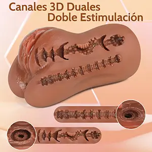 Masturbador 710G Realista 3D