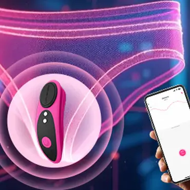 Lovense Ferri vibrador magnético de bragas con app