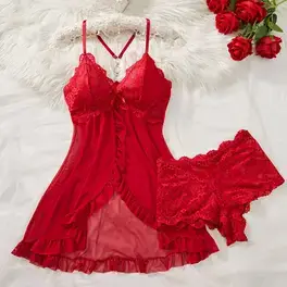 Babydoll rojo