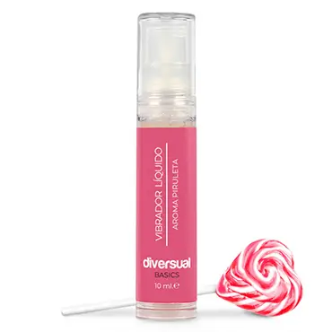 Vibrador Líquido Piruleta