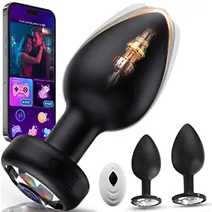 Plug Anal Set de 3 con Vibración