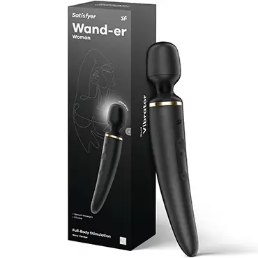 Satisfyer Wand-er Woman varita masajeadora vibración amplia